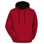 MEN’S HIGH QUALITY SOLID PULLOVER HOODIE
