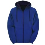 MEN’S HIGH QUALITY SOLID ZIPPED HOODIE