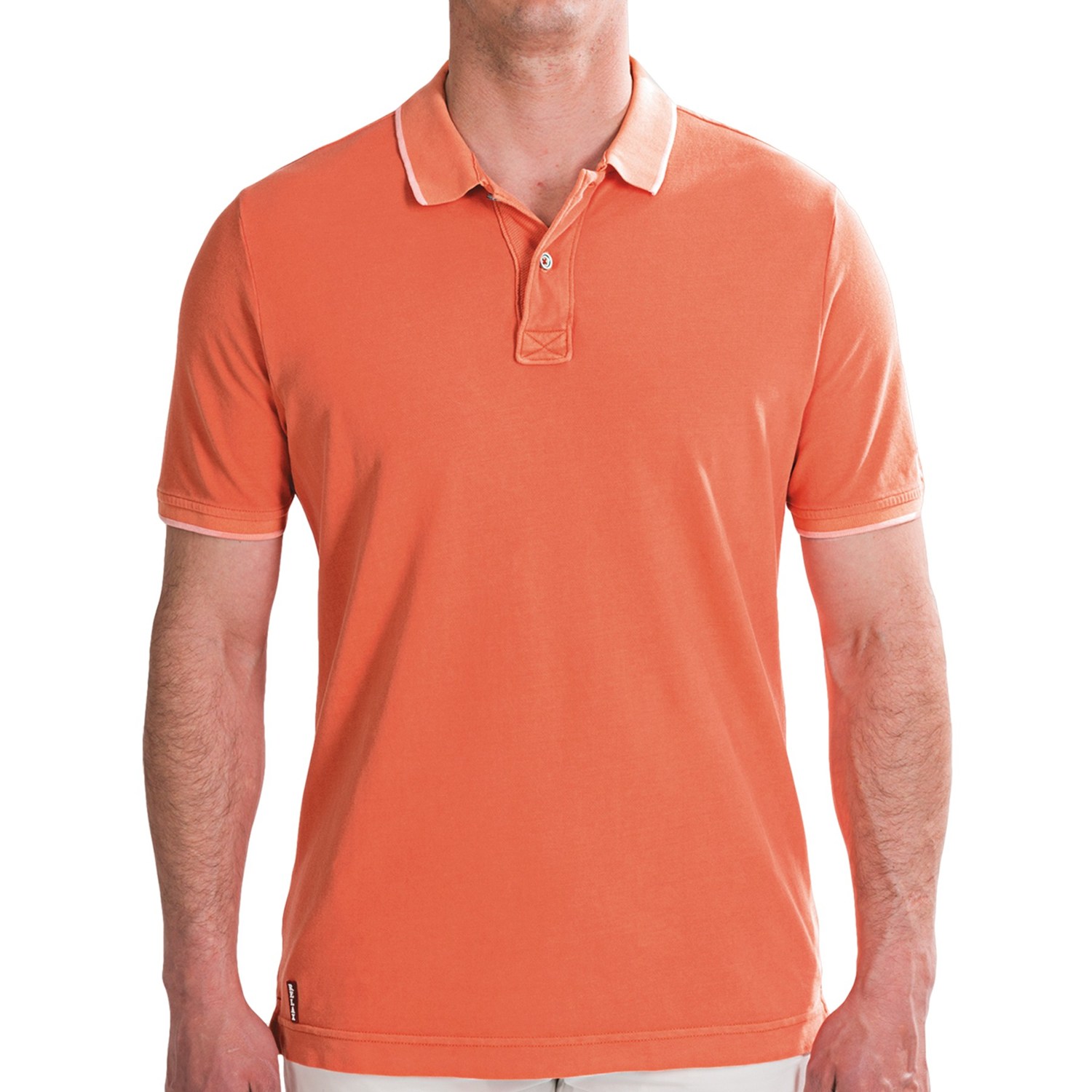 MEN’S HIGH QUALITY SOLID COLOR WASHED POLO SHIRT